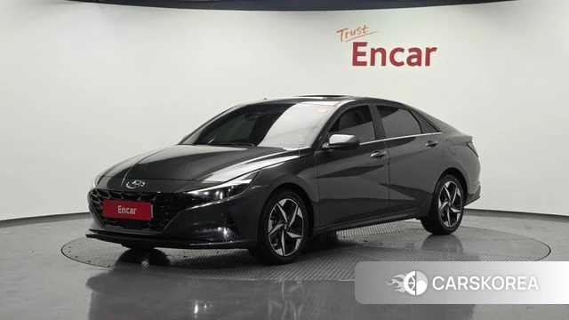 Hyundai Avante (CN7) 2023 Серый из Кореи