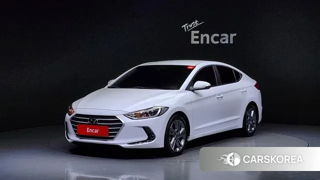 Hyundai Avante AD 2018 Белый из Кореи