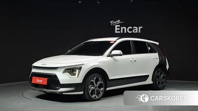 Kia Di Ol Nu Niro 2022 Белый из Кореи