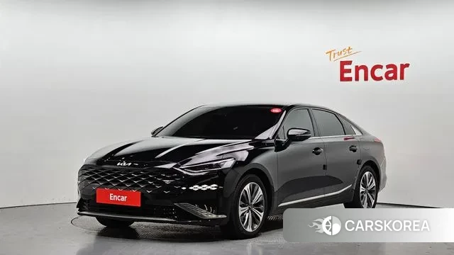 Kia K8 Hybrid 2021 Черный из Кореи