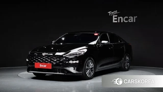 Kia K8 Hybrid 2023 Черный из Кореи