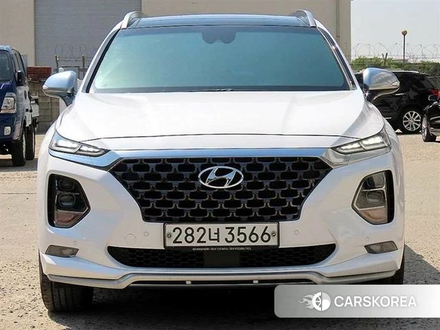 Hyundai Santa Fe TM 2019 Белый из Кореи