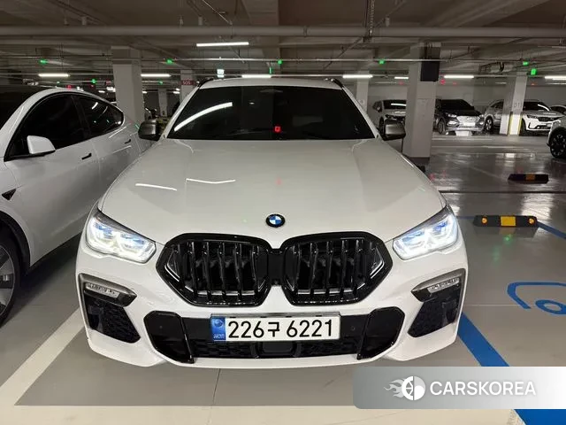 BMW X6 (G06) 2021 Белый из Кореи