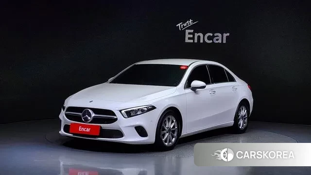 Mercedes-Benz A-Class W177 2020 Белый из Кореи