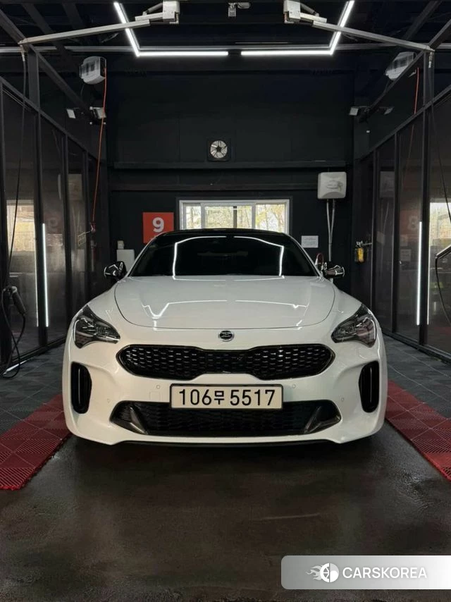 Kia Stinger Meister 2021 Белый из Кореи