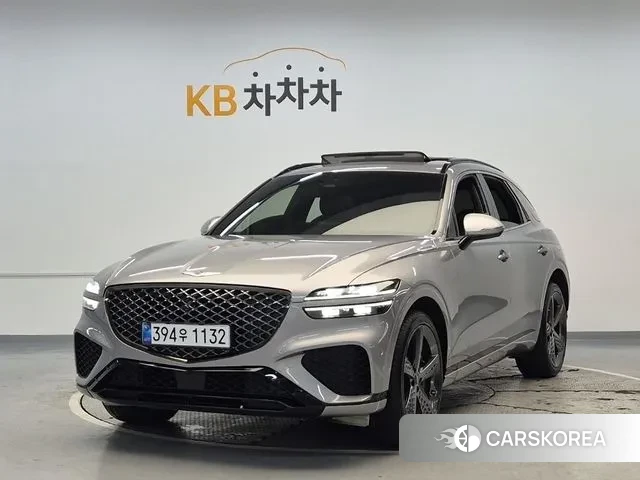 Genesis GV70 2021 Серебристо-серый из Кореи