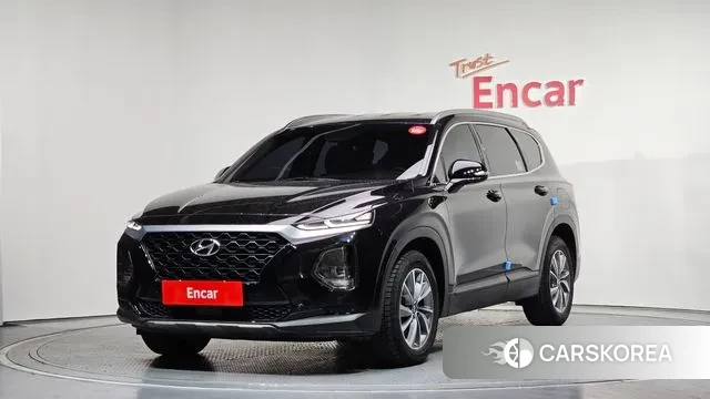 Hyundai Santa Fe TM 2018 Черный из Кореи