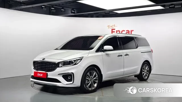 Kia The New Carnival 2019 Белый из Кореи