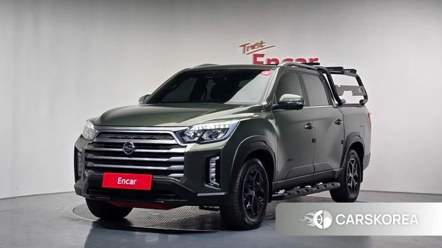 Ssangyong The New Rexton Sport 2023 Темно-зеленый из Кореи
