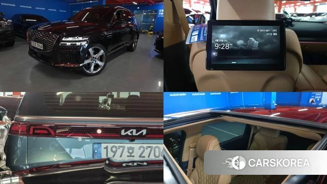 Genesis GV80 2023 Черный из Кореи