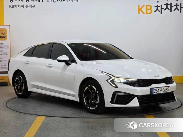 Kia The New K5 3rd generation 2025 Белый из Кореи