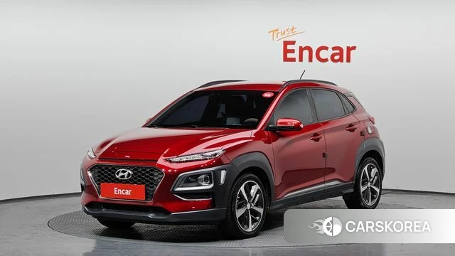Hyundai Kona 2018 Красный из Кореи