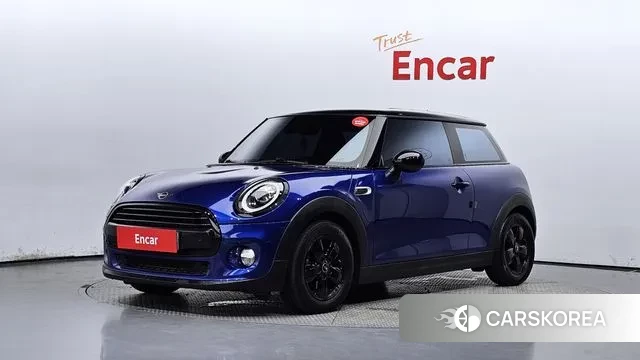 Mini Cooper 2018 Синий из Кореи