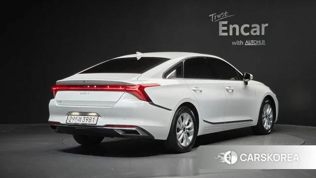 Kia K8 2022 Белый из Кореи