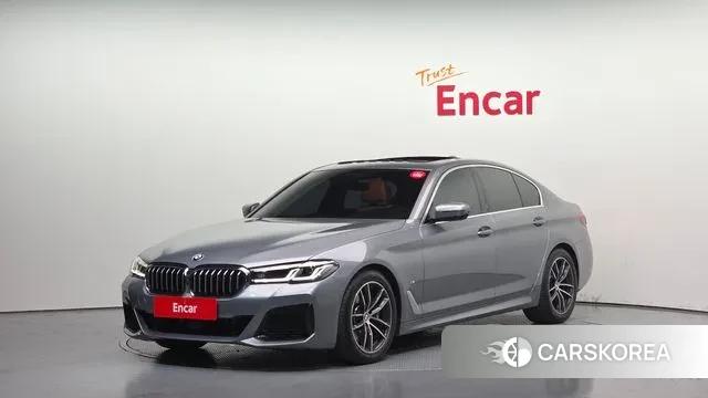 BMW 5 Series (G30) 2023 Серый из Кореи