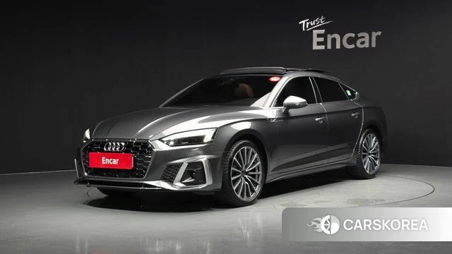 Audi A5 (F5) 2023 Серый из Кореи