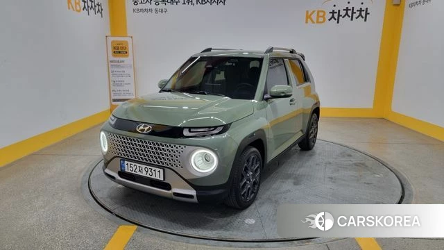 Hyundai Casper 2022 Темно-зеленый из Кореи