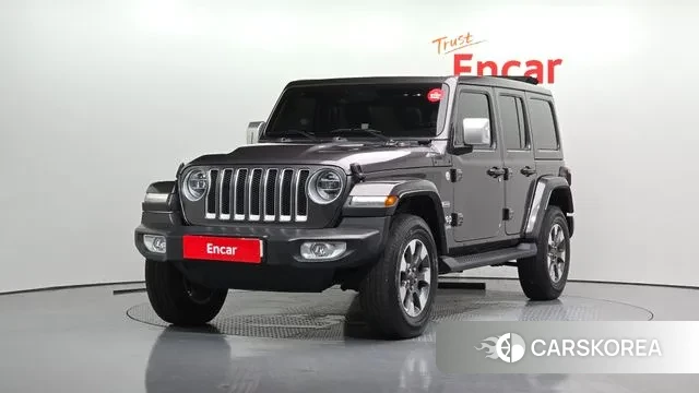 Jeep Wrangler (JL) 2021 Серый из Кореи