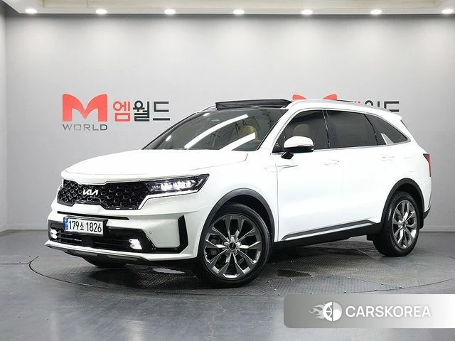 Kia Sorento 4th Generation 2022 Белый из Кореи