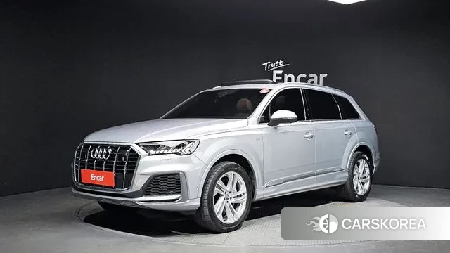 Audi Q7 (4M) 2021 Серебряный из Кореи