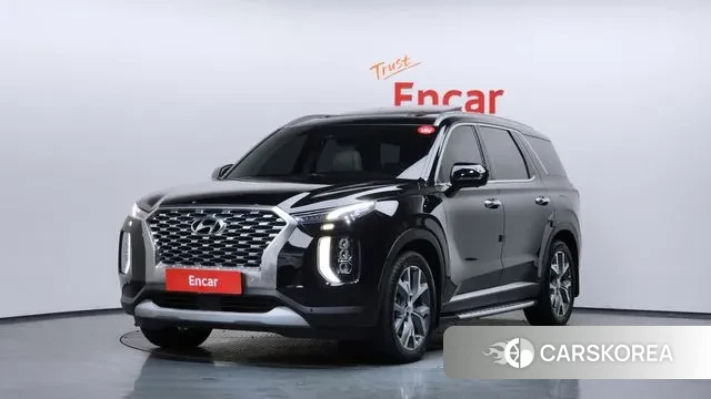 Hyundai Palisade 2022 Черный из Кореи