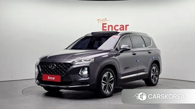 Hyundai Santa Fe TM 2018 Серый из Кореи