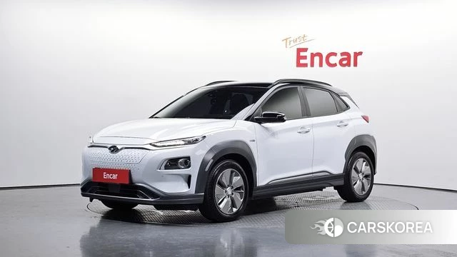 Hyundai Kona Electric 2019 Белый из Кореи