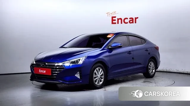 Hyundai The New Avante AD 2019 Синий из Кореи