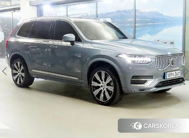 Volvo XC90 second Generation 2023 Серый из Кореи