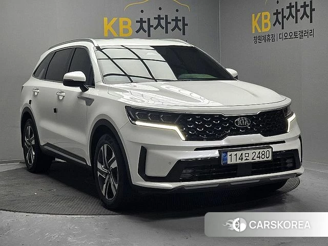 Kia Sorento 4th Generation 2021 Белый из Кореи