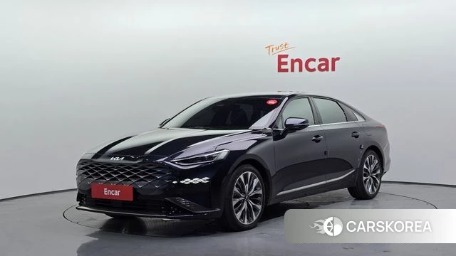 Kia K8 Hybrid 2021 Синий из Кореи