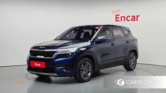 Kia Seltos 2021 Синий из Кореи