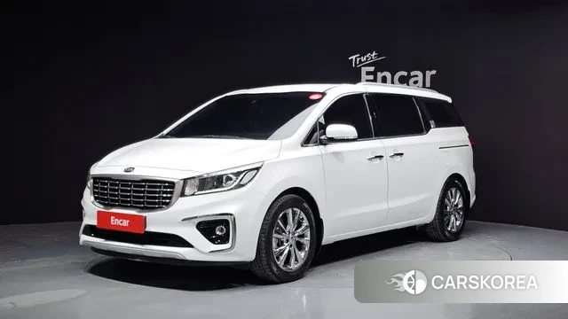 Kia The New Carnival 2020 Белый из Кореи