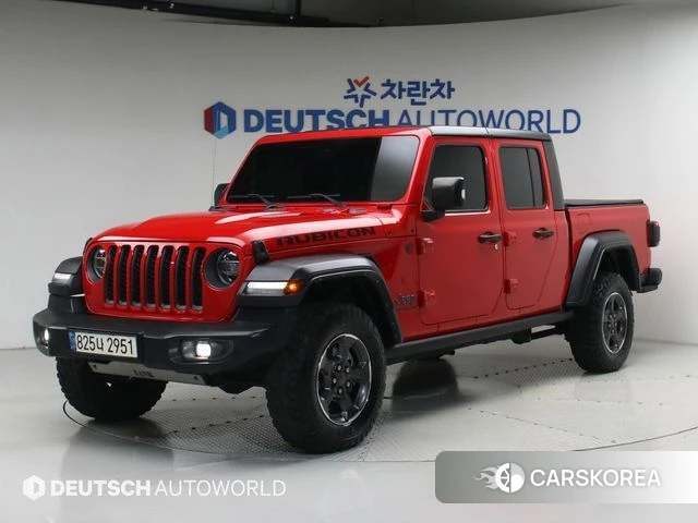 Jeep Gladiator (JT) 2022 Красный из Кореи