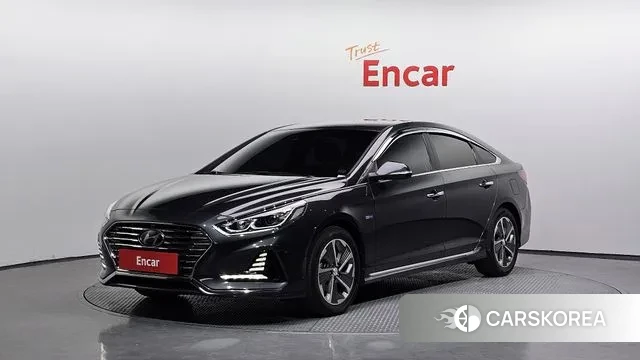 Hyundai Sonata New Rise Hybrid 2018 Серый из Кореи