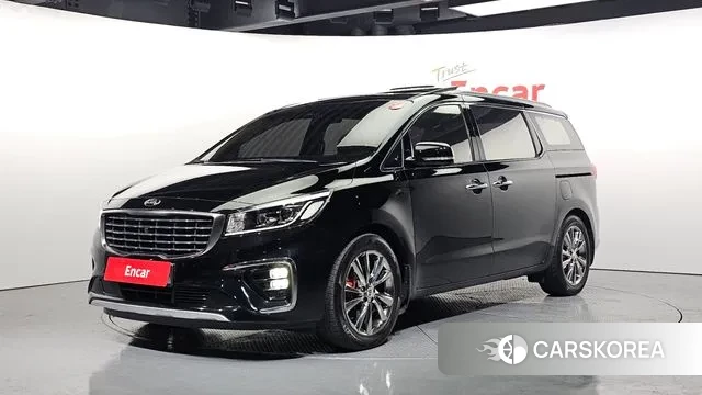 Kia The New Carnival 2018 Черный из Кореи