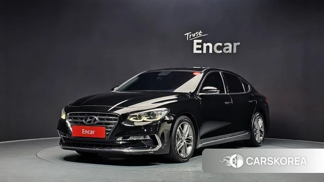 Hyundai Grandeur IG 2018 Черный из Кореи