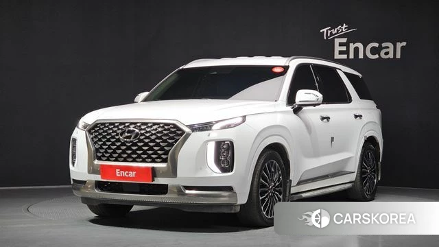 Hyundai Palisade 2021 Белый из Кореи