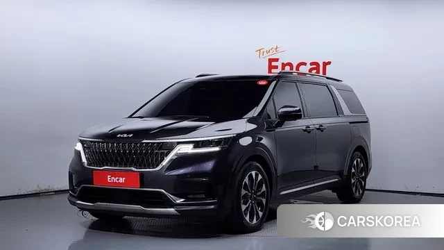 Kia Carnival 4th generation 2023 Серый из Кореи