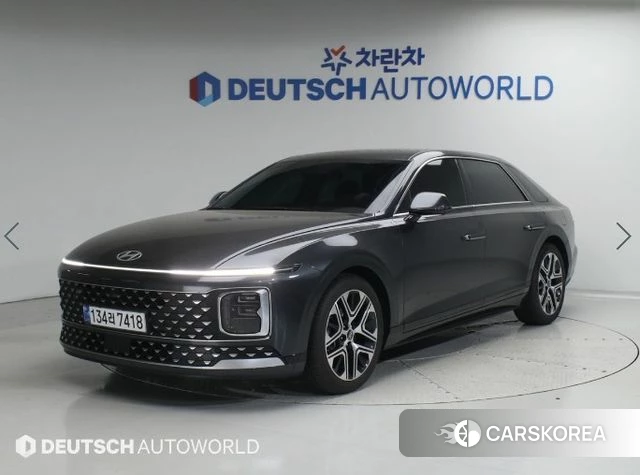 Hyundai Grandeur (GN7) 2025 Серебристо-серый из Кореи