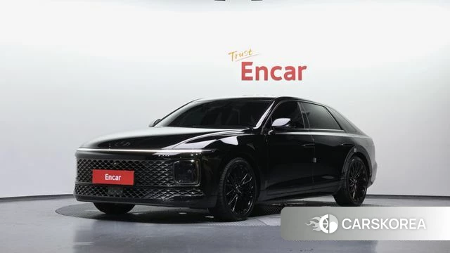 Hyundai Grandeur Hybrid (GN7) 2023 Черный из Кореи