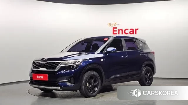 Kia Seltos 2019 Синий из Кореи