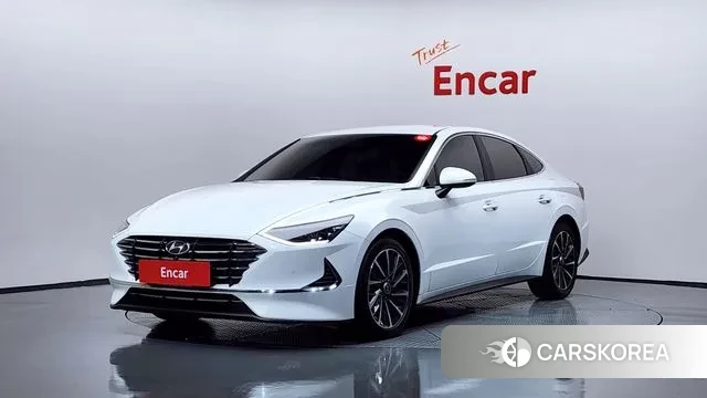 Hyundai Sonata (DN8) 2019 Белый из Кореи