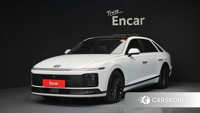 Hyundai Grandeur Hybrid (GN7) 2023 Белый из Кореи