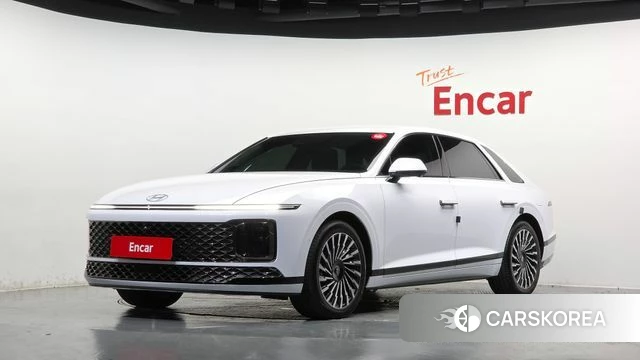 Hyundai Grandeur (GN7) 2025 Белый из Кореи