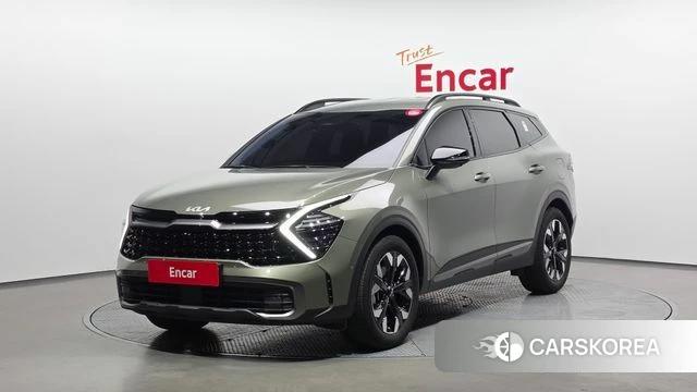 Kia Sportage 5th Generation 2024 Зеленый из Кореи