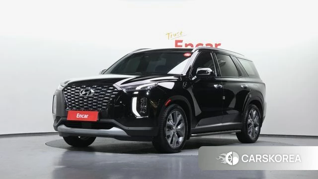 Hyundai Palisade 2021 Черный из Кореи