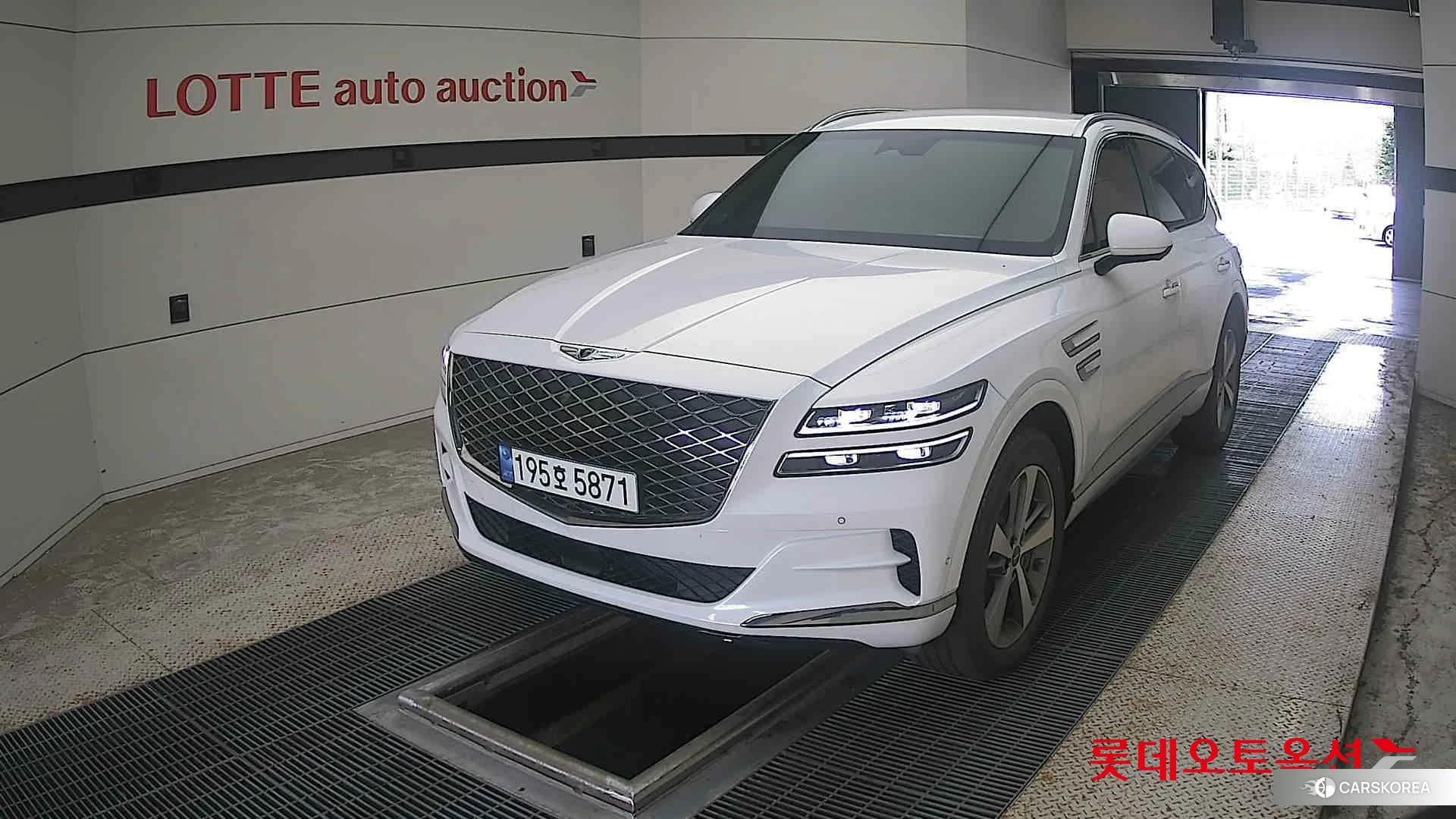 Hyundai GV80 2023 Белый из Кореи