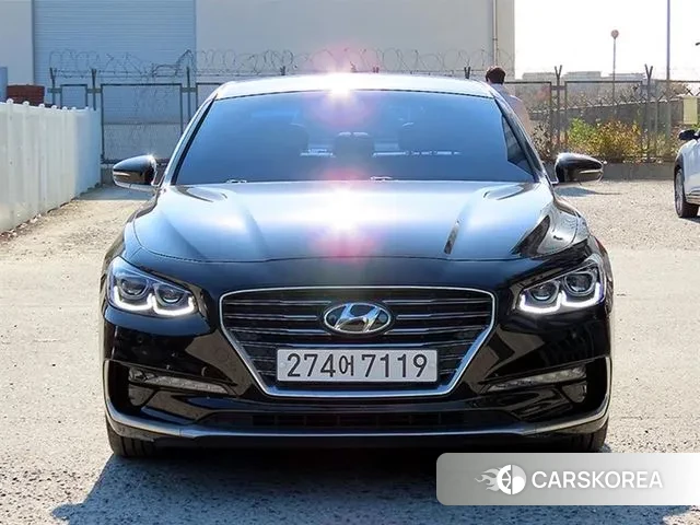 Hyundai Grandeur IG 2018 Черный из Кореи