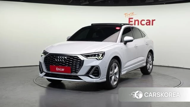Audi Q3 (F3) 2022 Белый из Кореи